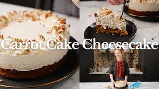 Carrot Cake Cheesecake Recipe  Jane’s Patisserie [upl. by Caia]