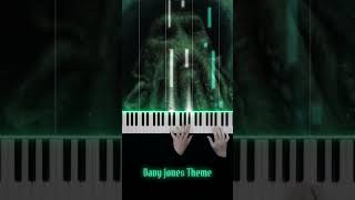 Davy Jones Lullaby  Piano Cover  Tutorial [upl. by Dituri]