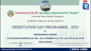 Kanachur Islamic Education Trust R  Orientation Day Program  2023  Kanachur Deralakatte [upl. by Maible477]