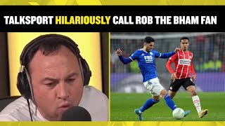 The Sports Bar HILARIOUSLY call Rob the Birmingham fan who moaned Leicester werent being discussed😂 [upl. by Mirielle]