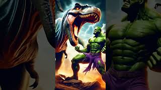 Hybrid Brachiosaurus amp Hulk  Epic AI Monster Mashup fusion marvel hybrids avengers viralvideo [upl. by Cope]