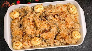 বিয়ে বাড়ির শাহী মোরগ পোলাও  Traditional Morog Polao  Morog Polau recipe bangla  Easy Morog polao [upl. by Aliwt221]