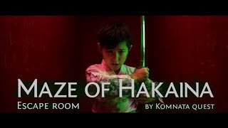 Maze of Hakaina  Komnata Quest  Escape room [upl. by Aicercul409]