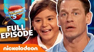 Play ‘Are You Smarter Than A Fifth Grader’ 🍎 w John Cena SpongeBob amp More  KnowYourNick [upl. by Ordnassela]