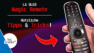 LG Magic Remote FÜNF nützliche TIPPS amp TRICKS für eine einfachere Bedienung  LG OLED [upl. by Keynes]