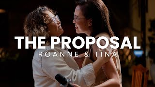 THE PROPOSAL  From Rec•Create Exes to Fiancés  Roanne and Tina 🏳️‍🌈 [upl. by Yecnay]