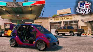 I BUILT A 200 MPH HAYABUSA POWERED SMART CAR COPS WILL LOVE IT  GTA 5 RP [upl. by Aronal60]