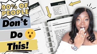 How to Use a Planner Inbox to Manage Your Daily Workflow amp GET MORE DONE [upl. by Raphael]