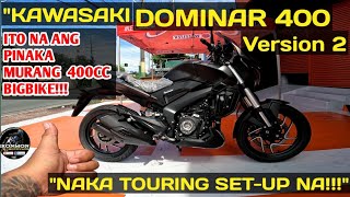 KAWASAKI DOMINAR 400 VERSION 2  DOMINAR 400 V2  IRONMON MOTOVLOG [upl. by Nonnahsed]