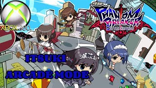 PHANTOM BREAKER BATTLE GROUNDS ITSUKI ARCADE MODE [upl. by Idelia]