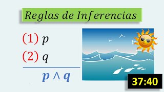 Reglas de Inferencia Lógica  Conjuncion y simplificacion [upl. by Htebiram]