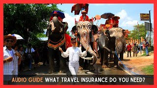 WHAT TRAVEL INSURANCE DO YOU NEED 🎧 AUDIO GUIDE [upl. by Huntington]