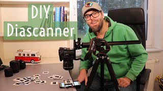 DIY Diascanner Mit Smartphone Digitalkamera und Lego Dias abfotografieren [upl. by Loss]