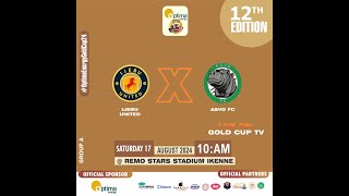 OPTIMA ENERGY GOLD CUP 24 IJEBU UTD VS ASVO FC [upl. by Airtal529]