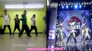 Koreas Got Talent 2011  Plagiarised Act Monster MG [upl. by Maxfield]