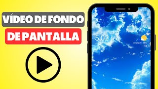 Cómo PONER un VIDEO de FONDO de PANTALLA con MÚSICA ANDROID y iPHONE [upl. by Maximilian627]