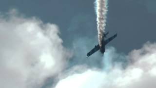 Rob Holland with his MX Aircraft performing at Wings over Homestead [upl. by Yebba]