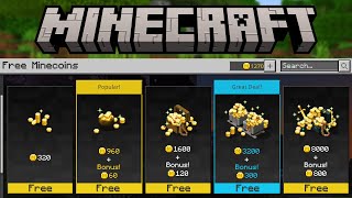 Easy Method To Get Minecoins FREE In Minecraft [upl. by Airdni]