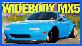 Forza Horizon 4 Customization  Widebody MX5 Drift Build [upl. by Otrevogir415]