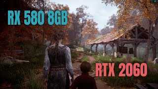 Rtx 2060 Vs Rx 580 8gb Which Is Worth For Gaming [upl. by Ebony]