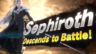 Sephiroth Reveal Trailer  Super Smash Bros Ultimate New DLC Fighter [upl. by Ednil]