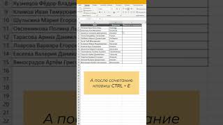 Как использовать гаряцчие клавиши в эксель эксель excel excelformula ексель [upl. by Leahciam]