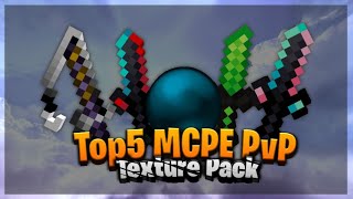 Top 5 MCPE PvP Texture Pack 🎀 [upl. by Sainana]