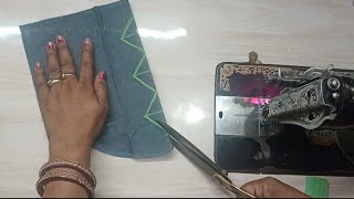 Blouse Sleeve Design Cutting And Stitching॥New Model Blouse Sleeve Design [upl. by Almap]