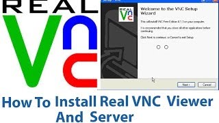 How To Install Real VNC in Windows [upl. by Aketahs]