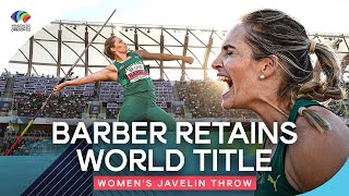 Womens Javelin Throw Final  World Athletics Championships Oregon 2022 [upl. by Adeys]