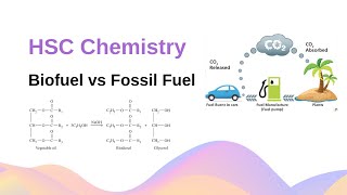 Comparing Biofuel with Fossil Fuels  HSC Chemistry [upl. by Itnuahsa]