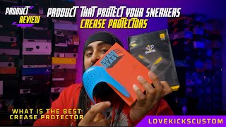 PRODUCTS TO PROTECT YOUR SNEAKERS  CREASE PROTECTORS PRODUCT REVIEW WHAT CREASE SHIELD DO I GET [upl. by Mamie]