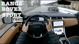 2021 NEW Range Rover Sport II Facelift 30 300HP  POV Test Drive  0100 [upl. by Isidore]