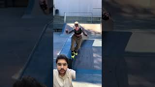 Skating😱 foryou trending shortvideo youtubeshorts skateboarding [upl. by Nan]