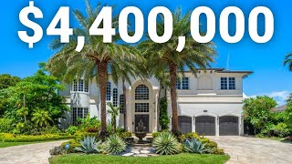 Touring a 43 MILLION Dollar Home in Venetian Isles neighborhood [upl. by Irakab]