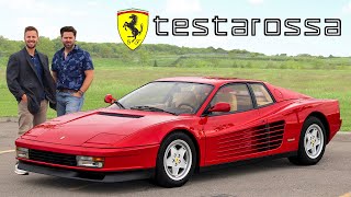 1988 Ferrari Testarossa Review  Driving The Legend [upl. by Catto]