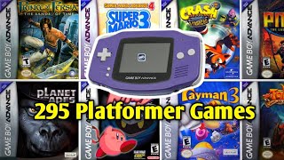 Best 295 Platformer Games for Game Boy Advance GBA [upl. by Perlie555]