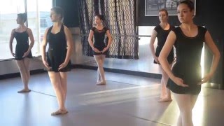 OKCDC ballet class Grand Adage au Milieu [upl. by Euqinahs]