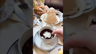 Trying the Viral Whipped Cream Hot Chocolate in Paris ☕️ paris travel [upl. by Idihc]