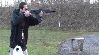 Saiga 762x39 rifle shooting test [upl. by Franklin]