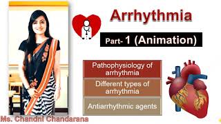 Arrhythmia part 1  Pathophysiology of arrhythmia  Animation  Antiarrhythmic drugs [upl. by Manno]