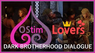 OStim Lovers  Dark Brotherhood Dialogue [upl. by Aseeram8]