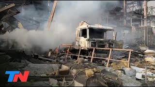 GUERRA RUSIA  UCRANIA I La ciudad de Chernígov fue devastada por los bombardeos [upl. by Mya]