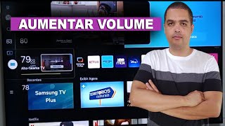 Como Aumentar o volume da Smart TV Samsung [upl. by Harte]