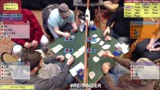 2015 Fall NABC  Reisinger BAM SemiFinals Table 4 [upl. by Tartaglia247]