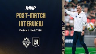 PostMatch Media Availability Vanni Sartini  October 13 2024 Presented by MNP [upl. by Satterfield]