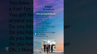 The Cranberries  Linger Lyrics shorts [upl. by Pascia322]