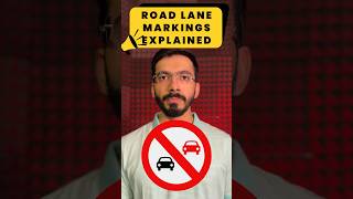 Traffic rules in India  Lane lines explained automobile cars carshorts [upl. by Annod]