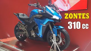 Review ZONTES X310  RIVAL DE YAMAHA Y BMW [upl. by Heady]