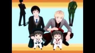 【Hetalia MMD】 Kotobatoraborato 【UK amp Japan】 [upl. by Gaspar509]